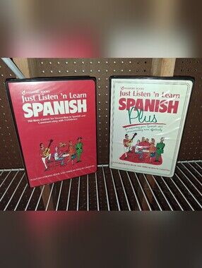 Passport Just Listen 'n Learn Spanish Set Easy Foreign Language